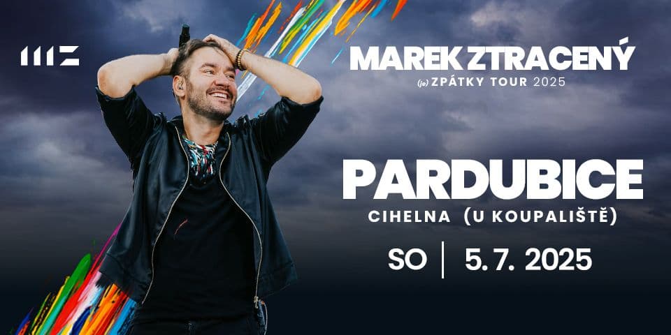 MAREK ZTRACENÝ (je) ZPÁTKY TOUR 2025: Pardubice