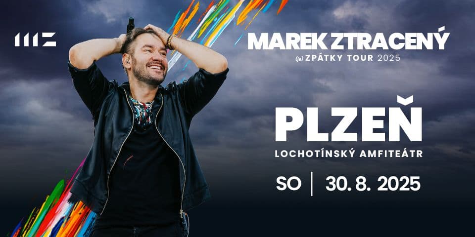 MAREK ZTRACENÝ (je) ZPÁTKY TOUR 2025: Plzeň