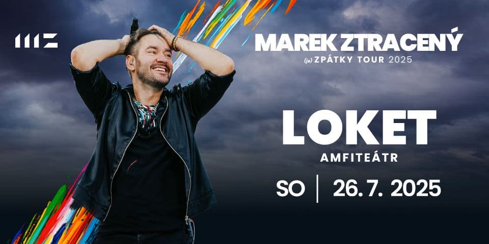 MAREK ZTRACENÝ (je) ZPÁTKY TOUR 2025: Loket