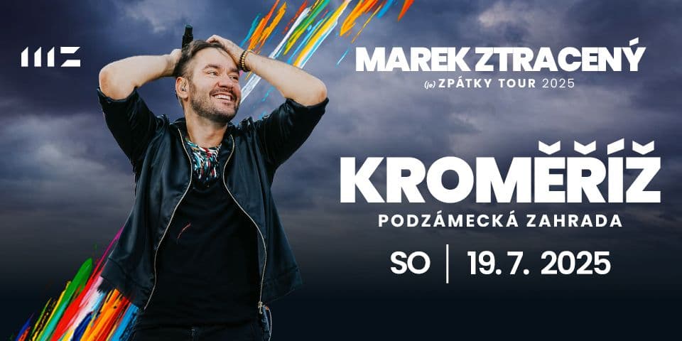 MAREK ZTRACENÝ (je) ZPÁTKY TOUR 2025: Kroměříž